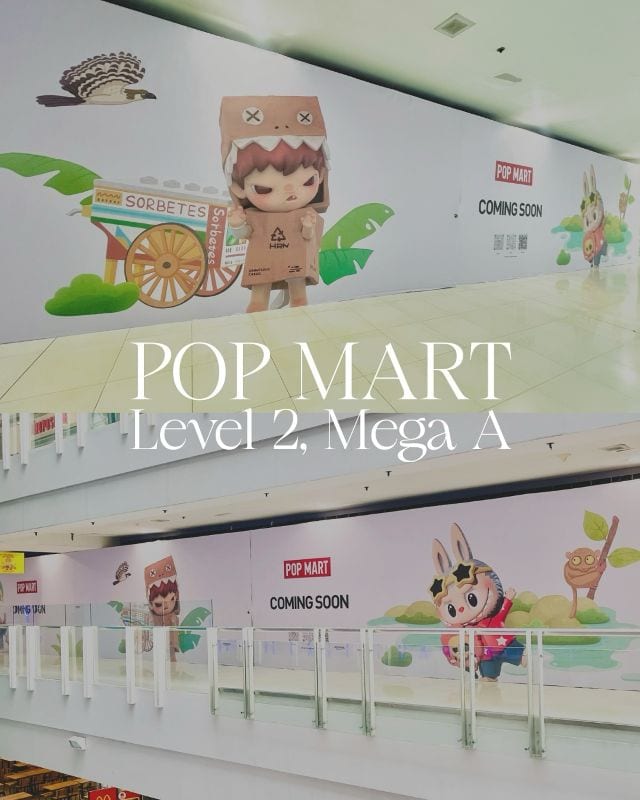 pop mart sm megamall board-up